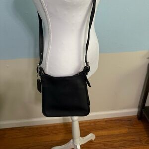 Vintage Coach Black Crossbody Bag